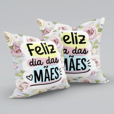Imagem de Almofada Cheia Dia das Mães Homenagem Mãe Presente 01 Peça - MANIA DE 