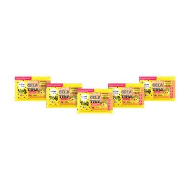 Imagem de Kit com 5 unidades de Sachê Maracujá Gelatina Hidratante todecacho Kid