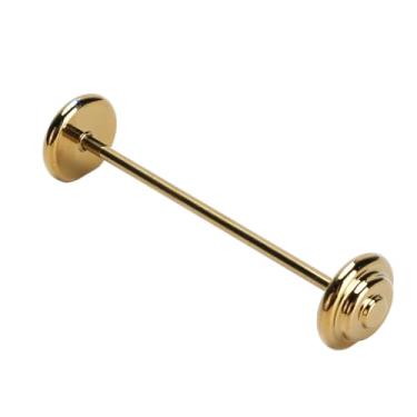 Imagem de Descanso de Pauzinho de Aço Inoxidável, Talheres de Metal Descanso Exclusivo de Forma de Barra de Barra (Estilo 2)