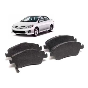 Imagem de Jogo Pastilha Freio Dianteira Corolla 1398 - METALSYSTEM