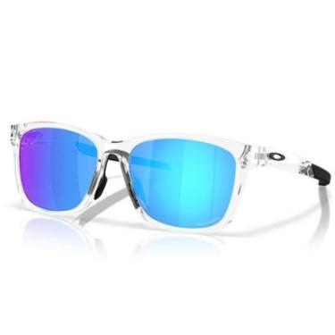 Imagem de Óculos de Sol Oakley Paracord Polished Clear Prizm Sapphire-Masculino