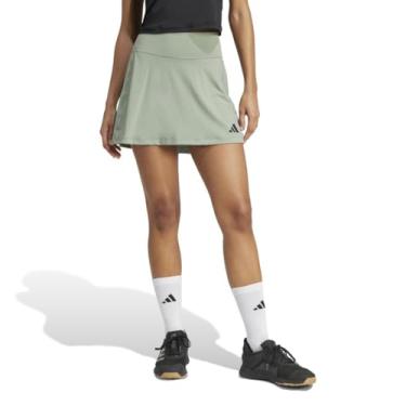 Imagem de adidas Short feminino Optime Training, Prateado, verde, M