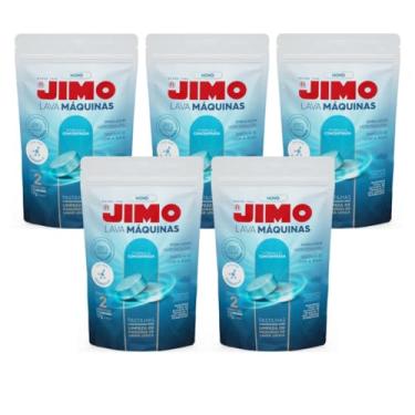 Imagem de 5 Jimo Lava Máquinas Pastilhas Limpeza Interna Lava-Louça Elimina Gordura Resíduos Odores Desincrustante Antirresíduos