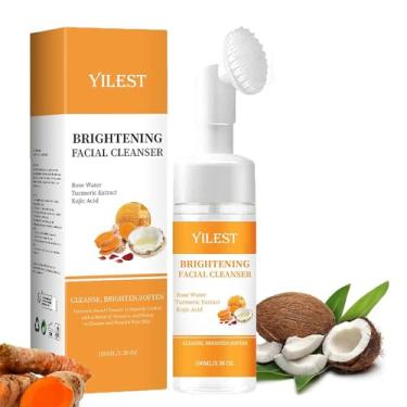 Imagem de Sabonete Facial De Cúrcuma Com Escova, Revert With A Gift - Sérum De Cúrcuma Para Hidratação De Todo O Tipo De Pele, Espuma Facial De Cúrcuma, Esfoliação Profunda, 3,38 + 1,05 Fl Oz