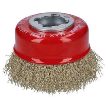 Imagem de Bosch Escova de Aço PRO Copo X-LOCK Ondulado 75mm