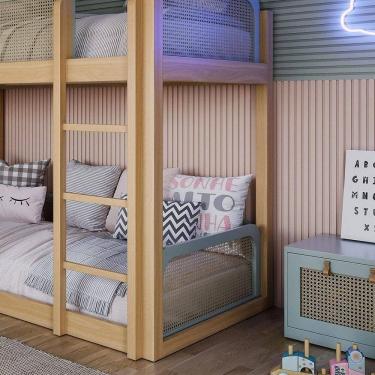 Imagem de Painel Meu Rodape 10x1 Ripado Play Rosa Rpdol11 (Rolo 2,5m)