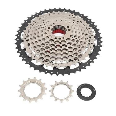 Imagem de 10 velocidades Cassete Velinha Ultralight Aluminum Ligloa Design Hollow Hollow Bicicleta Silent Wheel para bicicletas elétricas e bicicletas assistidas 12 50T