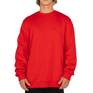 Imagem de Moletom Quiksilver Careca Embroidery WT25 Masculina Vermelho