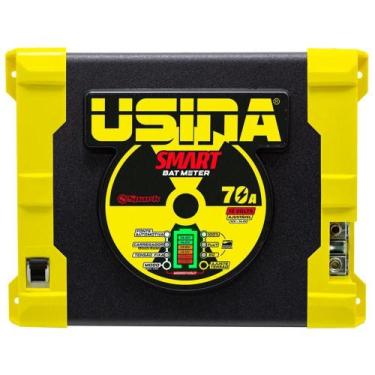 Imagem de Fonte Carregador Automotivo Usina 70a Smart Bat Meter Bivolt Automátic