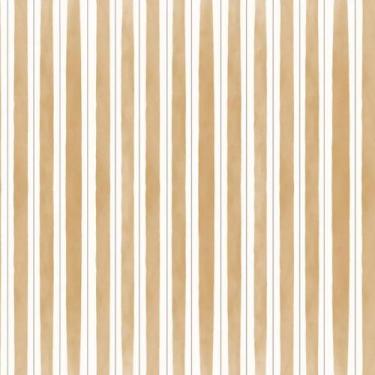 Imagem de Papel de Parede Vinílico Listra picnic pincelada marrom revoada 4443 5