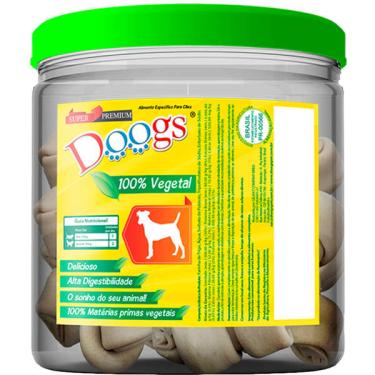Imagem de Osso Doogs Super Premium para Cães Porte Mini e Pequeno Sabor Baunilha 2/3 - 500g