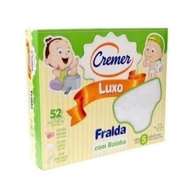 Imagem de Cremer Luxo Fralda De Pano C/ Bainha C/5