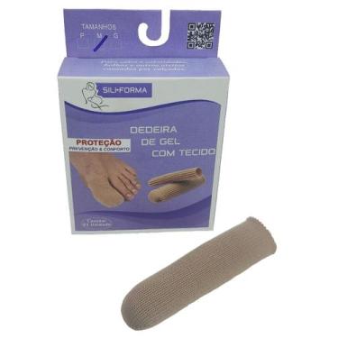 Imagem de Dedeira de Gel com Tecido SiliForma Contra Calos e Bolhas, G