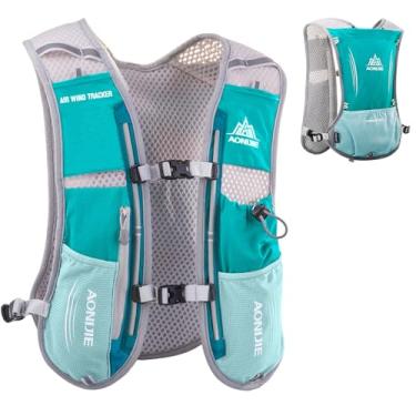 Imagem de Mochila Azarxis 5L Hydration Vest para corrida de trilhas maratonistas, Light Blue - Only Backpack, Free Size