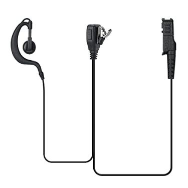 Imagem de Trandsentivis Fone de ouvido XPR 3300e 3300 3500 3500e para Motorola XPR3300e XPR 3300 XPR 3500 XPR 3500e Fone de ouvido em forma de G com tubo acústico e microfone PTT
