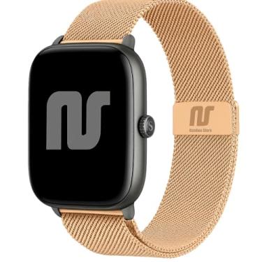 Imagem de Nandos-Store - Pulseira NSmart compatível com Huami Amazfit GTS (BIP 2 geração) (Rose Gold)