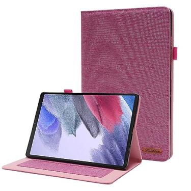 Imagem de Slim Case Compatible with Samsung Galaxy Tab A9 Plus 11 Inch,Shockproof Smart Folio Stand Case with Auto Wake/Sleep,Soft TPU Back Cover for A9 Plus Tablet SM-X210/X216/X218(Pink)