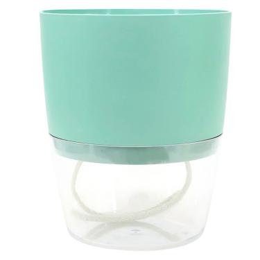 Imagem de Vaso Acqua Autoirrigável (12x14) Cor Verde Vintage VASART