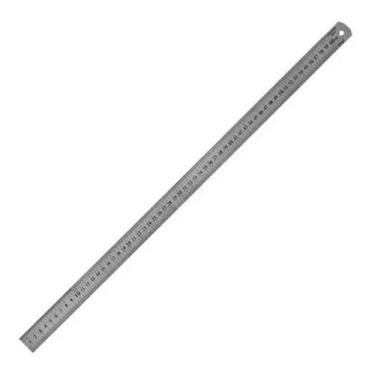 Imagem de Régua 60cm 24 Polegadas Aço Inox Projetista Profissional. - Evolvere, 