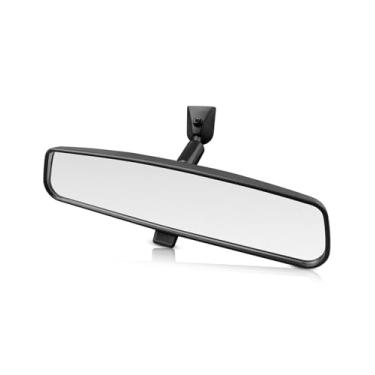 Imagem de TIKSCIENCE Espelho retrovisor interno adequado para Silverado 1500 2009-2022 Sierra Suburban 1500 Tahoe 2012-2022 Yukon 2012-2020 Substituir 13585948, espelho retrovisor HD grande angular, preto