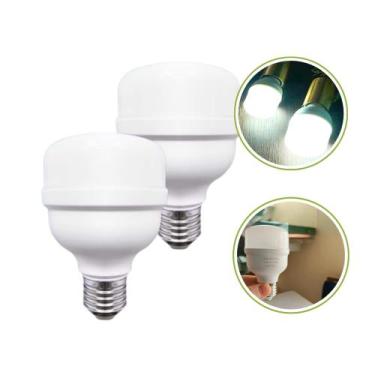 Imagem de Kit 2 Lâmpada Super LED Ultra Bulbo Alta Potência 20W 1600 Lumens 6500