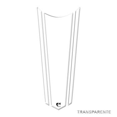 Imagem de Adesivo Faixa Gravata Resinado Tanque Moto Honda Transparente Transparente