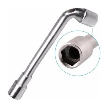 Imagem de Chave L Com Furo - Fertak 13 X 13