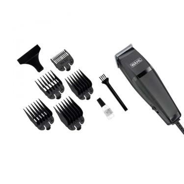 Imagem de Máquina De Cortar Cabelo Wahl Easy Cut Com 5 Pentes Preto 110v