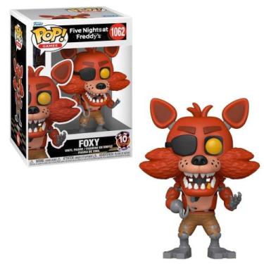 Imagem de Boneco Funko Pop Five Nights At Freddys 10 Anos - Foxy - Candide
