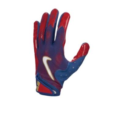 Imagem de Nike Luvas De Futebol Vapor Jet 8.0 Azul Academia, Vermelho, Branco Médio