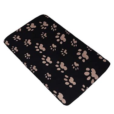 Imagem de ZJchao Cobertor de Cachorro, Cobertores de Cama de Cachorro Cobertores de Animais de Estimação para Gatos Manta de Gato Manto Macio Macio Macho Lavável Cobertor de Estimação para Gatos Internos