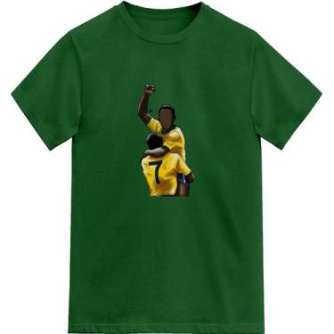 Imagem de Camiseta - Brasil 1970 - NovoManto, M, Verde