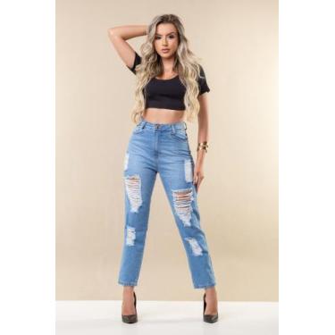 Imagem de Calca jeans rasgada tm 36 ao 44 - PATRICIA COELHO