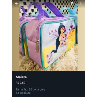 Imagem de Bolsa maleta deitada tamanho:20 de largura altura 14,5 - Sonhos de bol