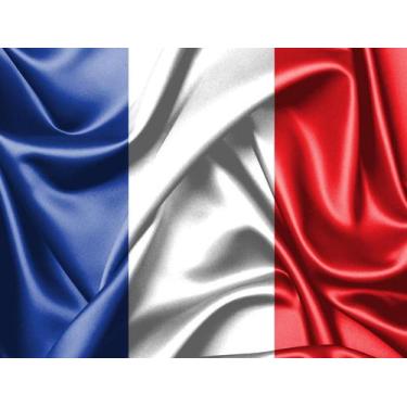 Imagem de Bandeira da França 80cmx140cm Tecido Oxford 100% Poliéster - Presente-