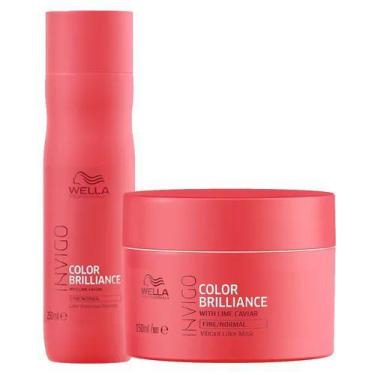 Imagem de Wella Invigo Brilliance Kit Shampoo 250 Ml + Mascará 150 M