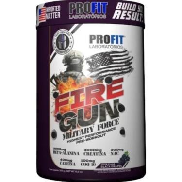 Imagem de Pré-treino Fire Gun 300g profit, Uvas Pretas