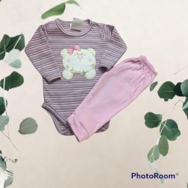 Imagem de Conjunto de body Rn P M G - Keli kids, Branco, PP
