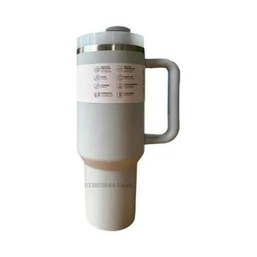 Imagem de Garrafa Térmica De Aço Inoxidável De Grande Capacidade (1,18L) Com Tam