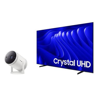 Imagem de Combo Samsung Smart Super Big TV 98&quot; Crystal UHD 4K 98DU9000 2024 + The Freestyle 2nd Gen