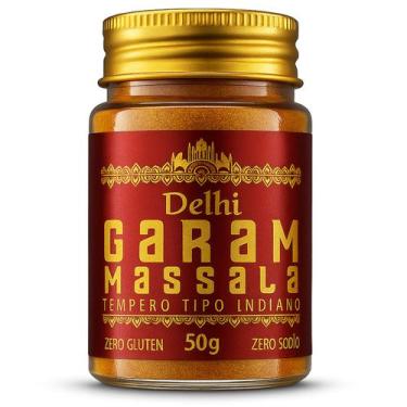 Imagem de Garam Massala 50g Delhi - Tempero Indiano Zero Sódio