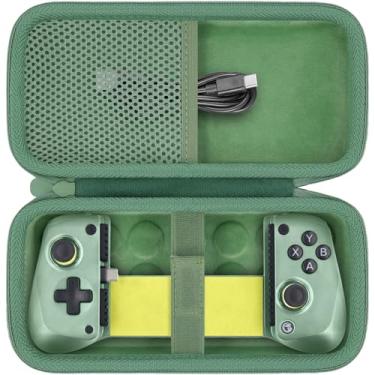 Imagem de Aenllosi for GameSir X5s/GameSir X5 Lite Mobile Gaming Controller Hard Carrying Case, GameSir Phone Controller Organizer, Green (Case Only)