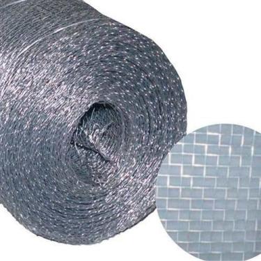 Imagem de Tela Arame Galvanizado Malha 14 - Fio 30 - 10m x 1m Mosquito - Rolo - 