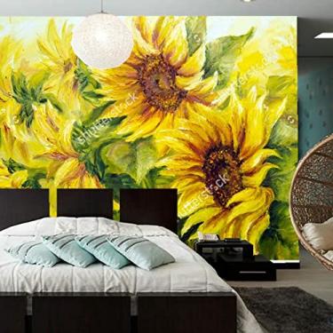 Imagem de Mural De Papel De Parede Personalizado Panorâmico 3d - Plantas Verdes Árvores - Papel De Parede Efeito 3d - Mural De Papel De Parede Autoadesivo 3d, A-3, Self-adhesive PVC - W250 x H150 cm
