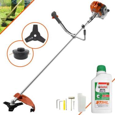Imagem de Roçadeira 52cc Com ÓLEO STIHL Profissional Tekna RL520ACN-TK Á Gasolin