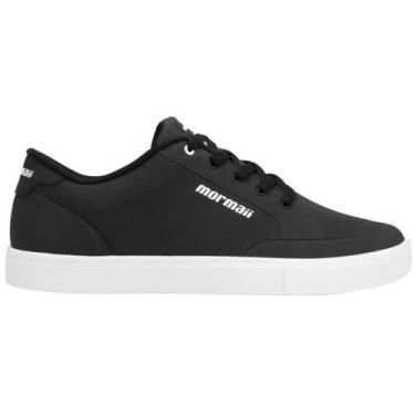 Imagem de Tenis masculino mormaii original urban one streetwear skate, Black, Wh