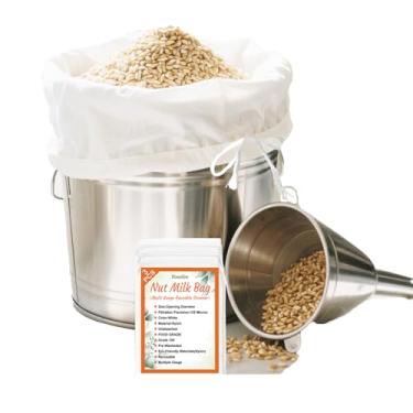 Imagem de Coador para sucos coalho de malha de polpa ultrafina para coadores de queijo e coadores de alimentos