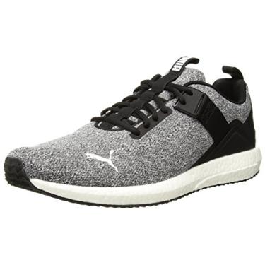 Imagem de PUMA Tênis unissex Mega NRGY Street, Puma, preto, puma branco, 7.5