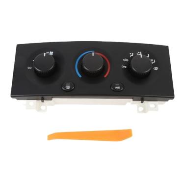 Imagem de Fabater Módulo de Controle Climático para Cherokee 1999 a 2004, OE #55115904AC, Painel de Controle do Aquecedor AC, Interruptor de Temperatura do Ar Condicionado, Substituição