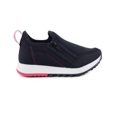 Imagem de Tênis Infantil Feminino Klin Walk Preto Purpura - 2161030-Feminino